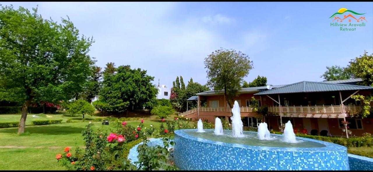 Aravali Hill View Estate Villa Gurgaon Bagian luar foto